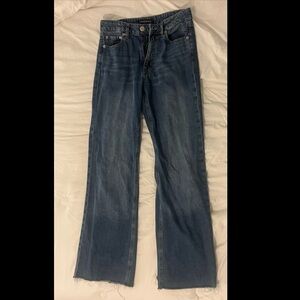 Aeropostale High Rise Wide Leg Jeans